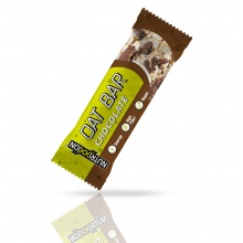 NUTRIXXION Energieriegel Oat - vegane Haferflockenriegel mit Kakao-Mandel-Krokant - Schokolade 20x50g Box